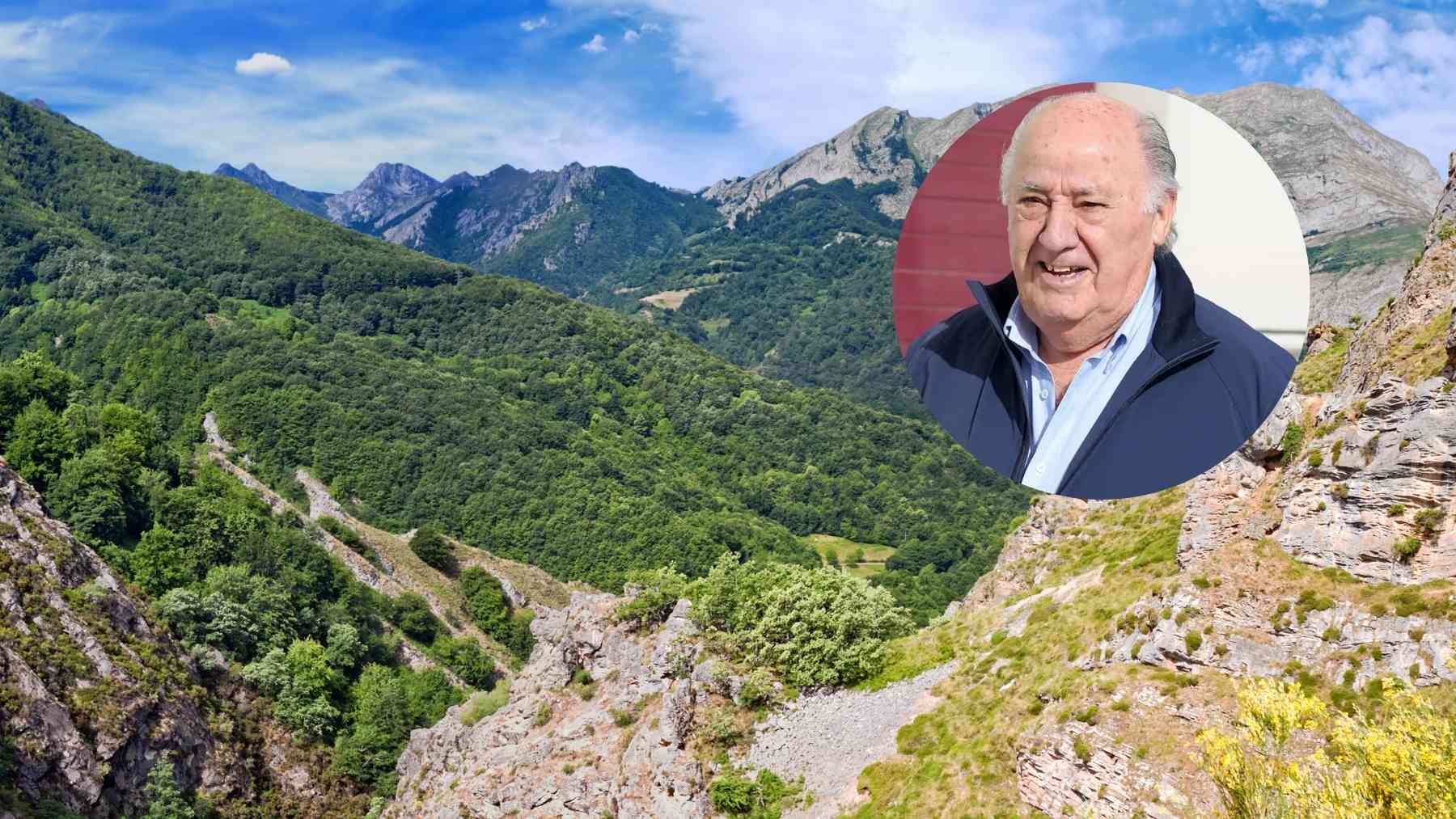 Montaña leonesa y Amancio Ortega.