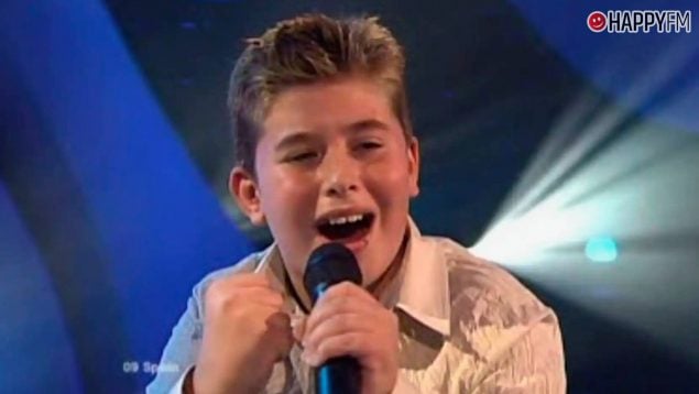 Sergio Jesús en 'Eurovisión Junior'.