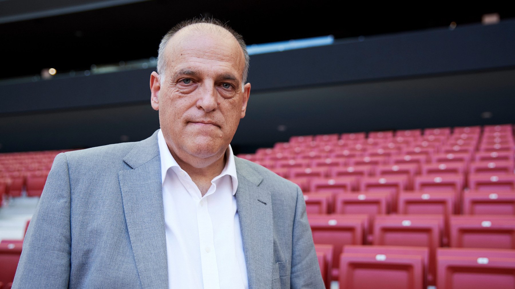 Javier Tebas, presidente de LaLiga. (GETTY)