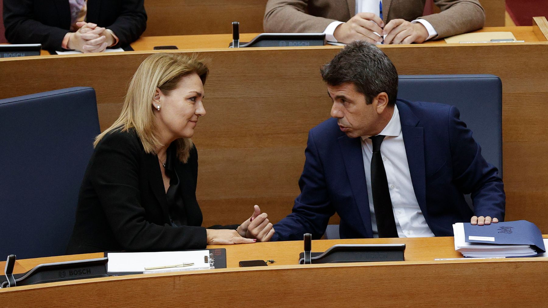 Susana Camarero y Carlos Mazón. (Foto: EFE)