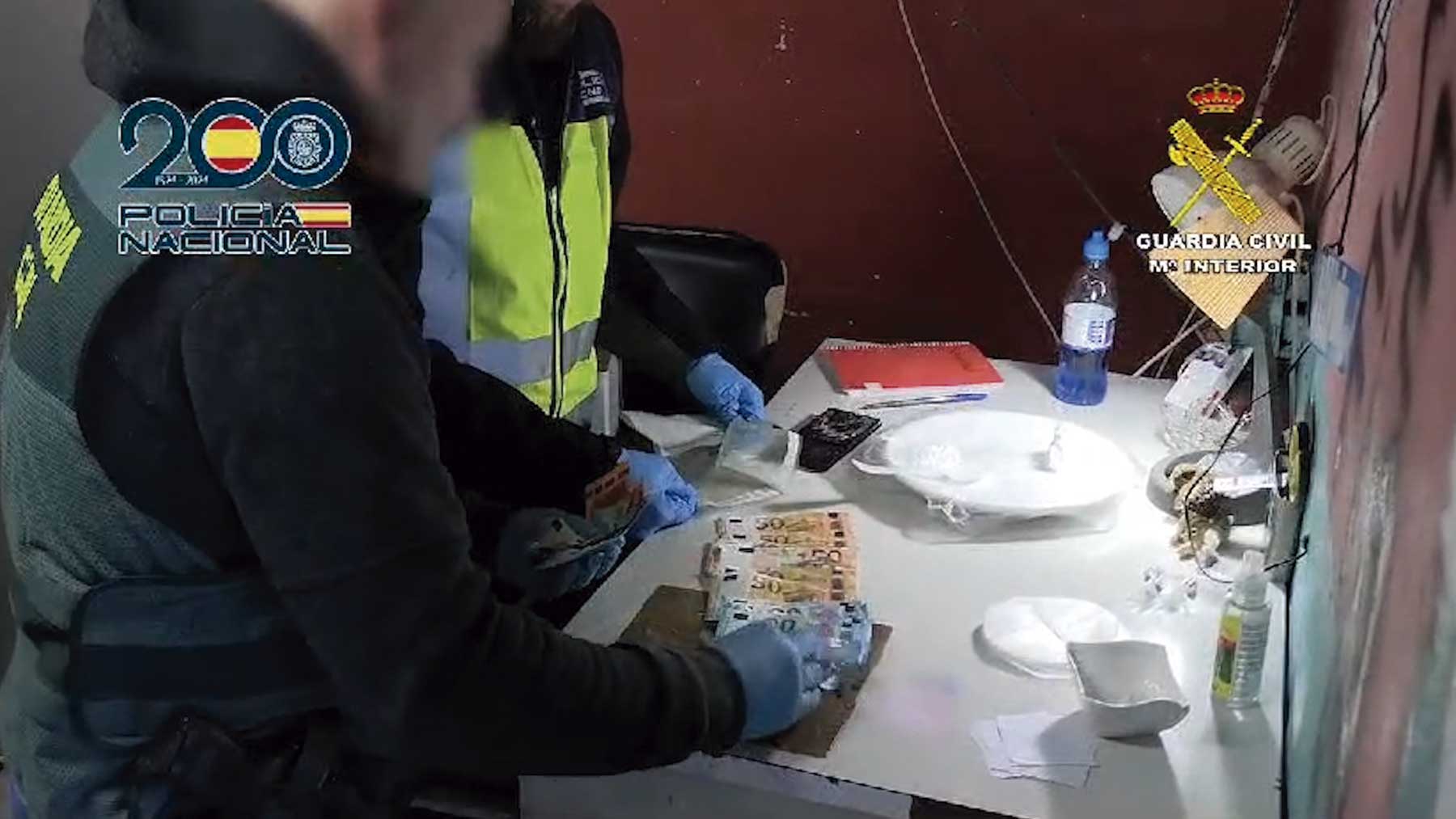 Operación antidroga en el poblado de Son Banya.