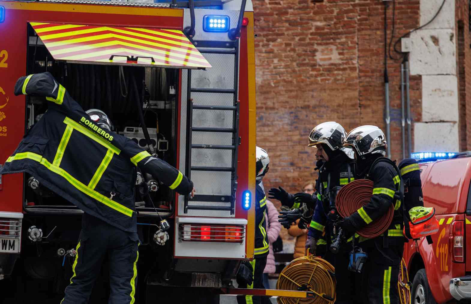 Un equipo de Bomberos de Zaragoza.