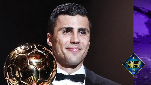 El futbolista Rodri celebrará su Balón de Oro en El Hormiguero (Atresmedia).