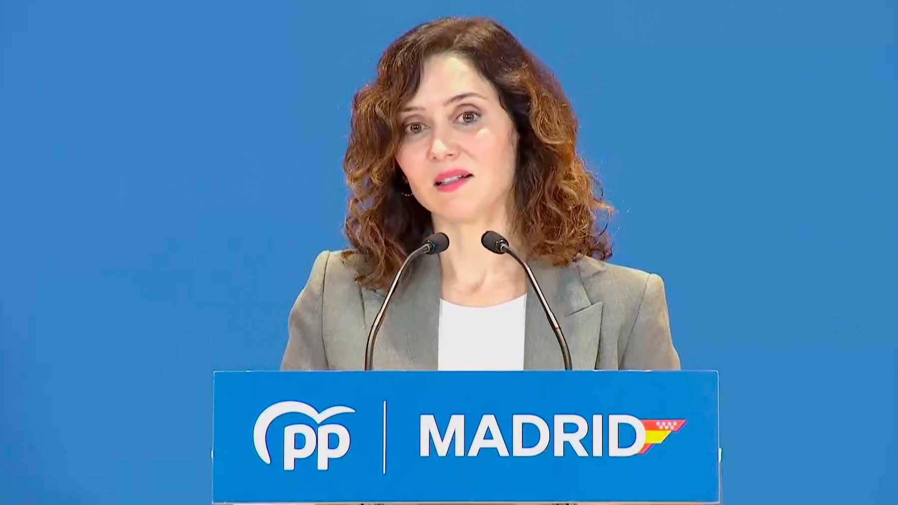 Isabel Díaz Ayuso, presidenta de la Comunidad de Madrid.