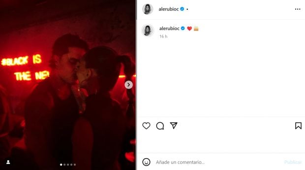 Alejandra Rubio publica imágenes inéditas junto a Carlo Costanzia. (Instagram)