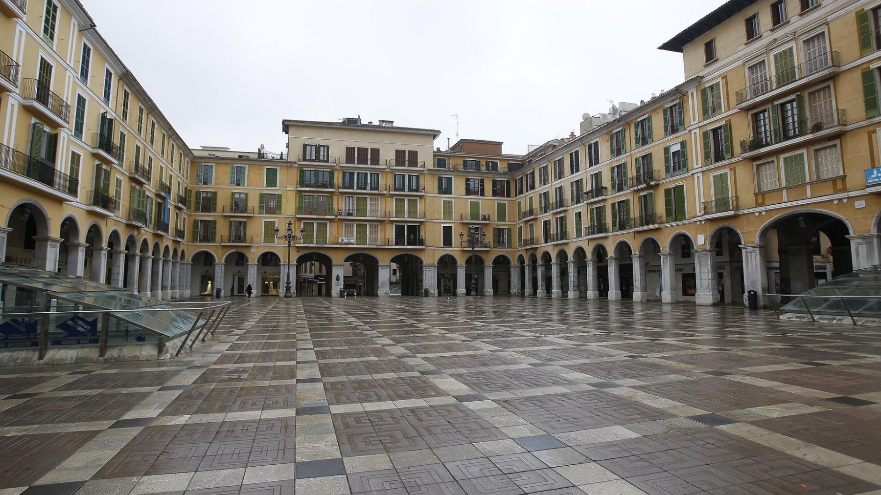 La Plaza Mayor de Palma. (Europa Press)