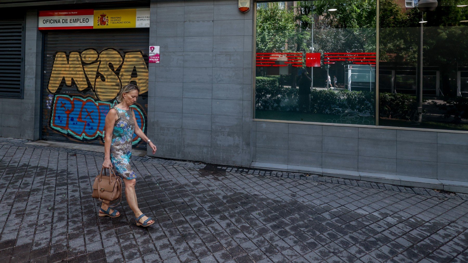 Una oficina del SEPE en Madrid. (EP)