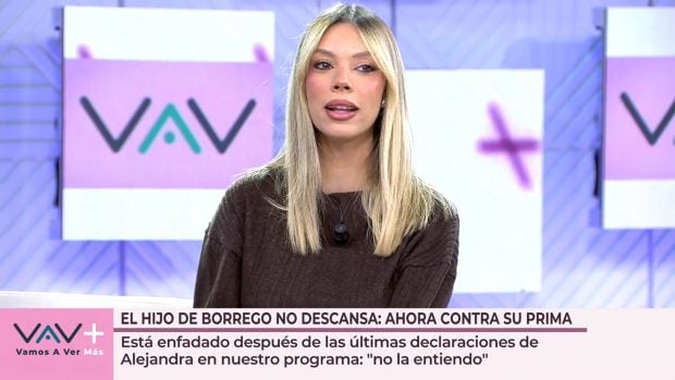 Alejandra Rubio, colaboradora de Vamos a ver. (Mediaset)