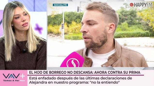 Alejandra Rubio en Vamos a ver. (Mediaset)