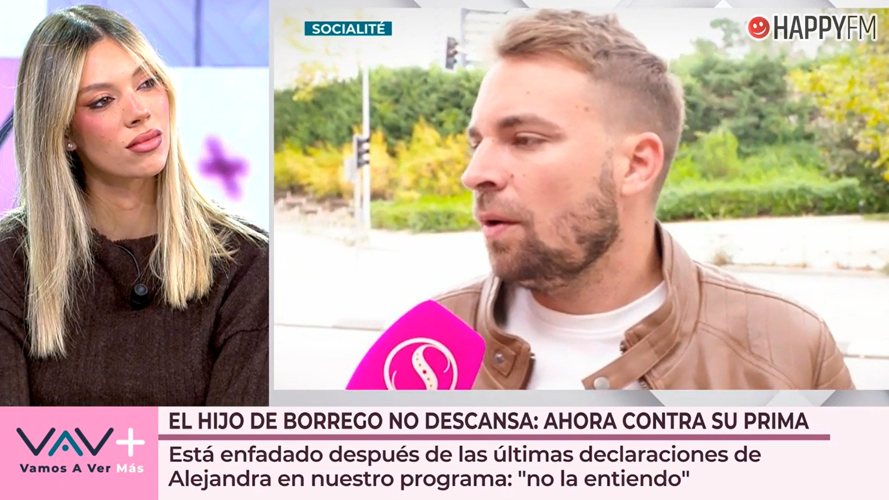 Alejandra Rubio en Vamos a ver. (Mediaset)