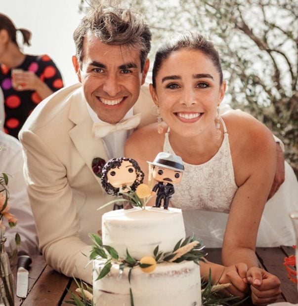 Candela Serrat y su marido, Daniel Muriel. (Instagram)