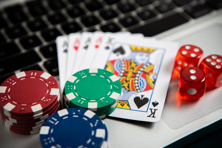 Juegos de azar y apuestas online @iStock