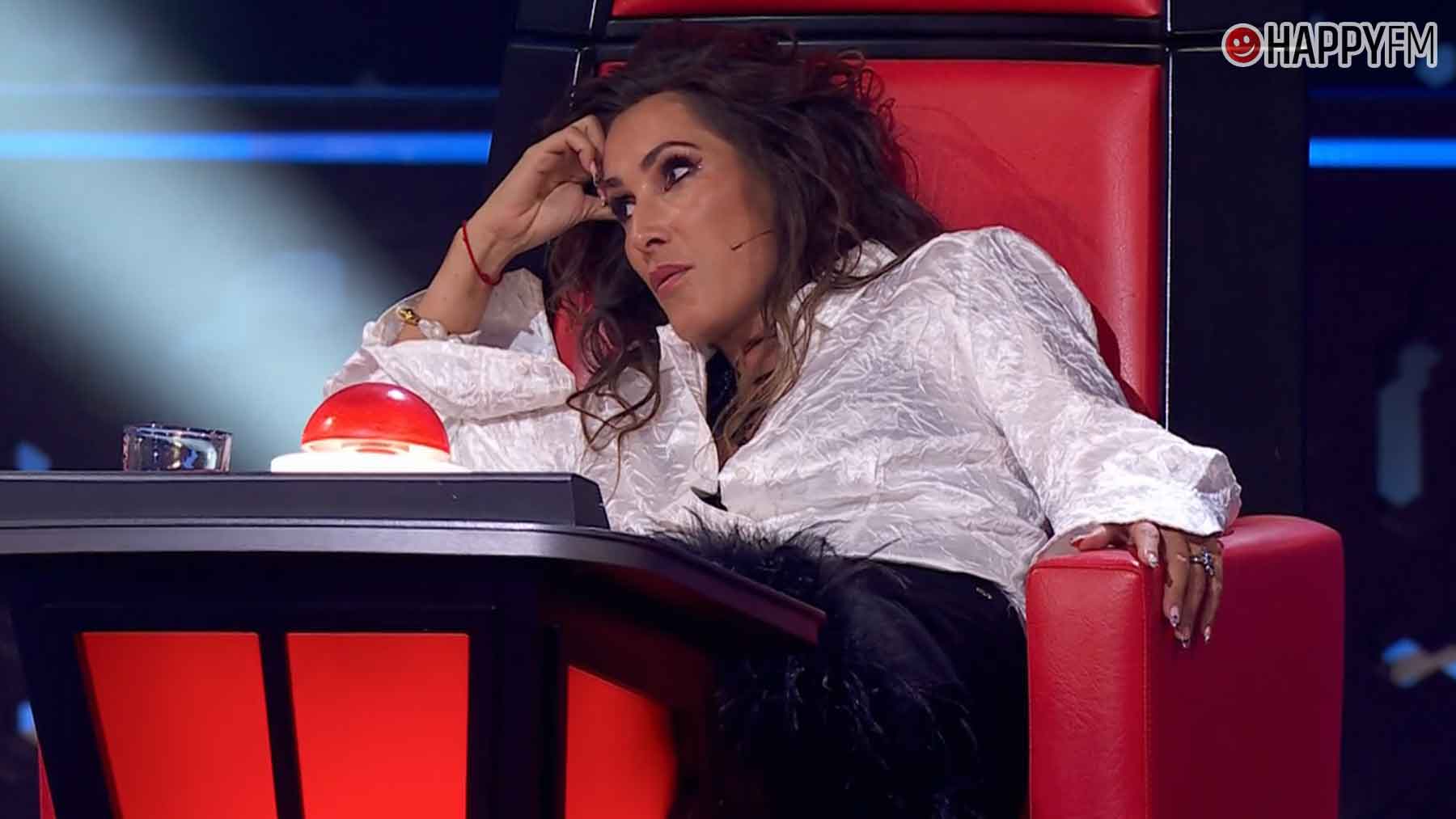 Malú en el plató de La Voz 2024 (Atresmedia).