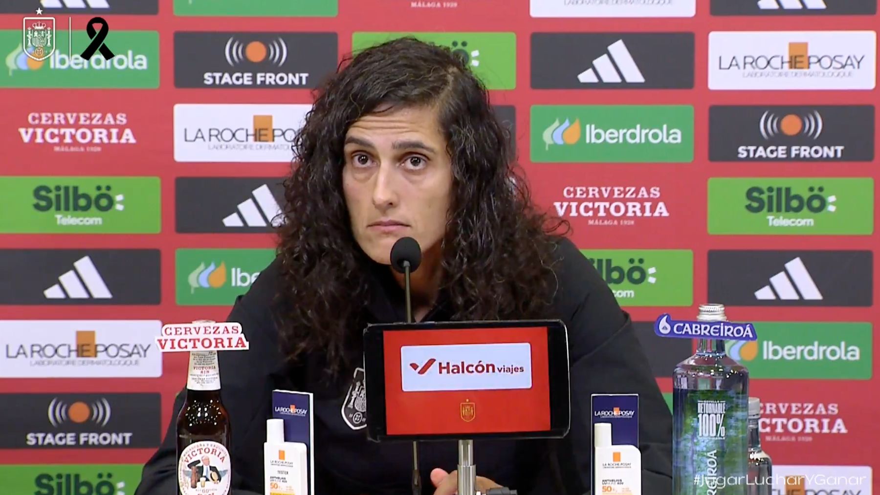 Montse Tomé, en rueda de prensa. (RFEF)