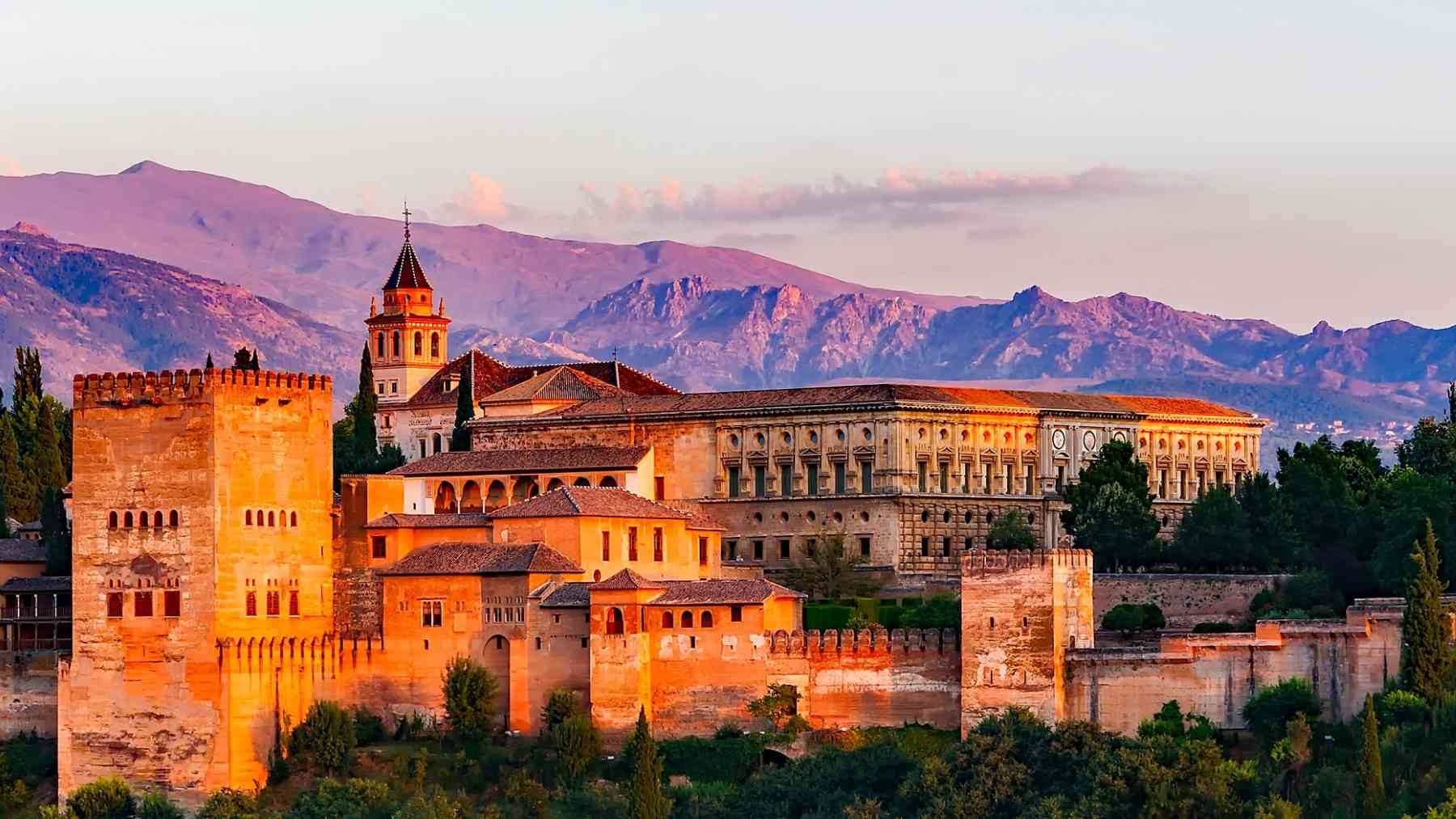 La Alhambra de Granada.