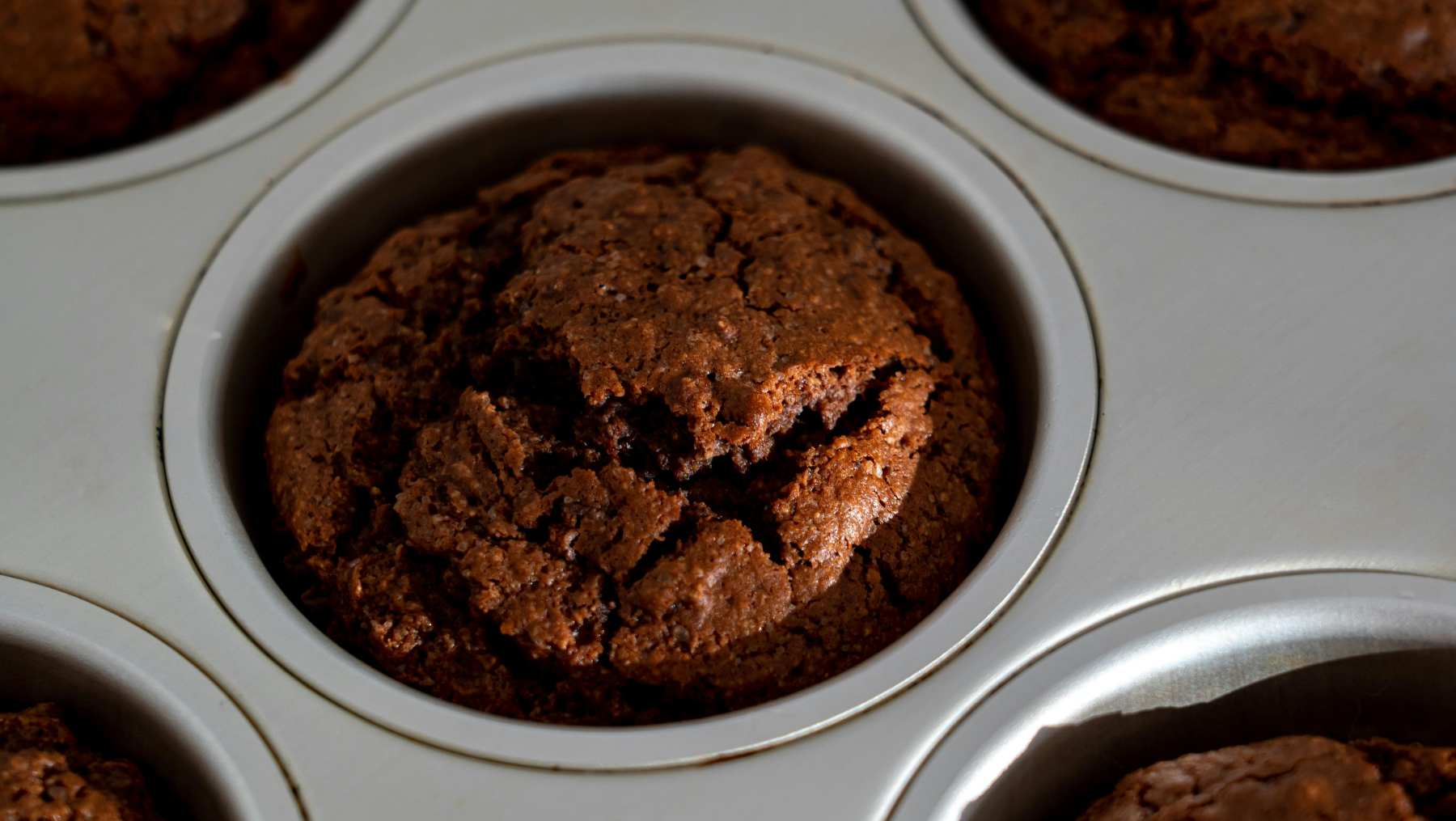 Brownies de garbanzos.