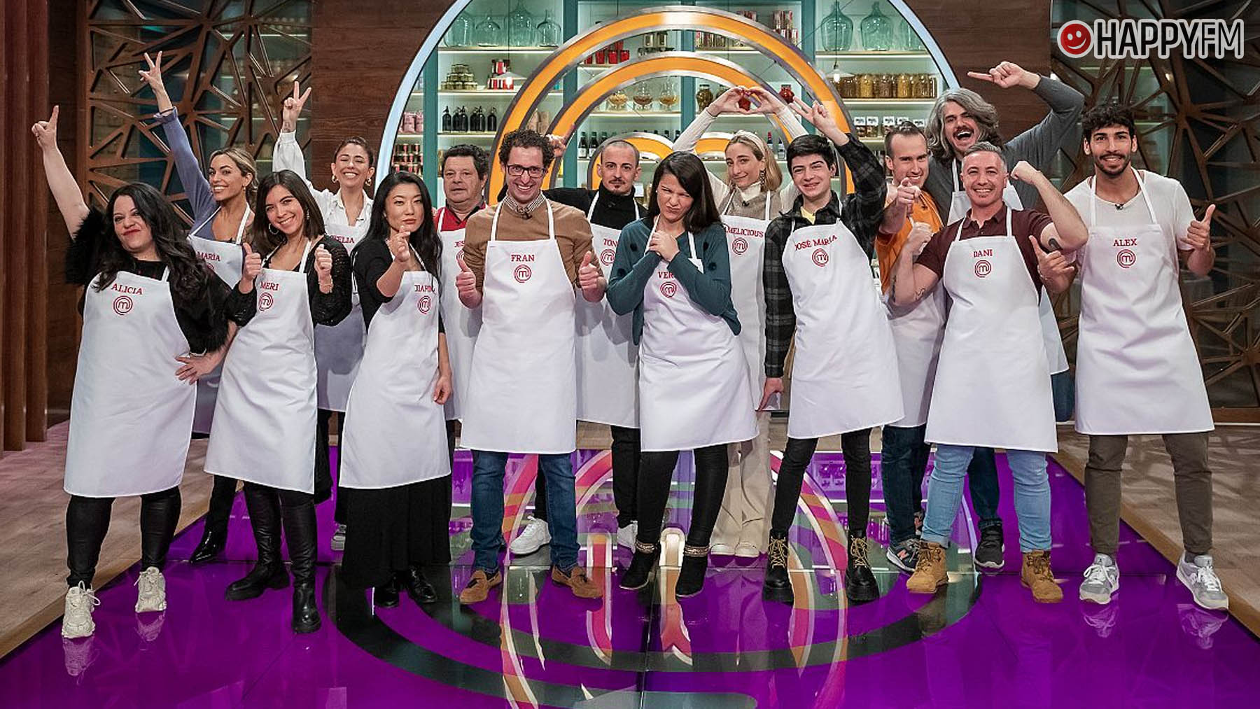 Ex concursantes de MasterChef 9. (RTVE)