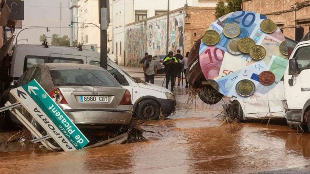 Banco de España y dinero afectado por la DANA