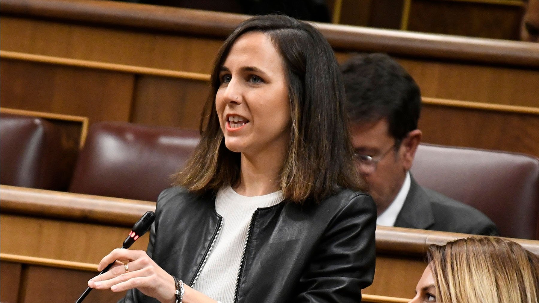 Ione Belarra en el Congreso de los Diputados.