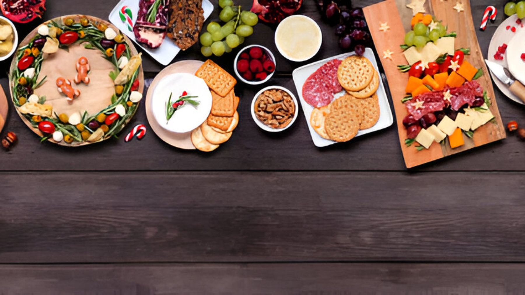 Aperitivos y entrantes de Navidad.