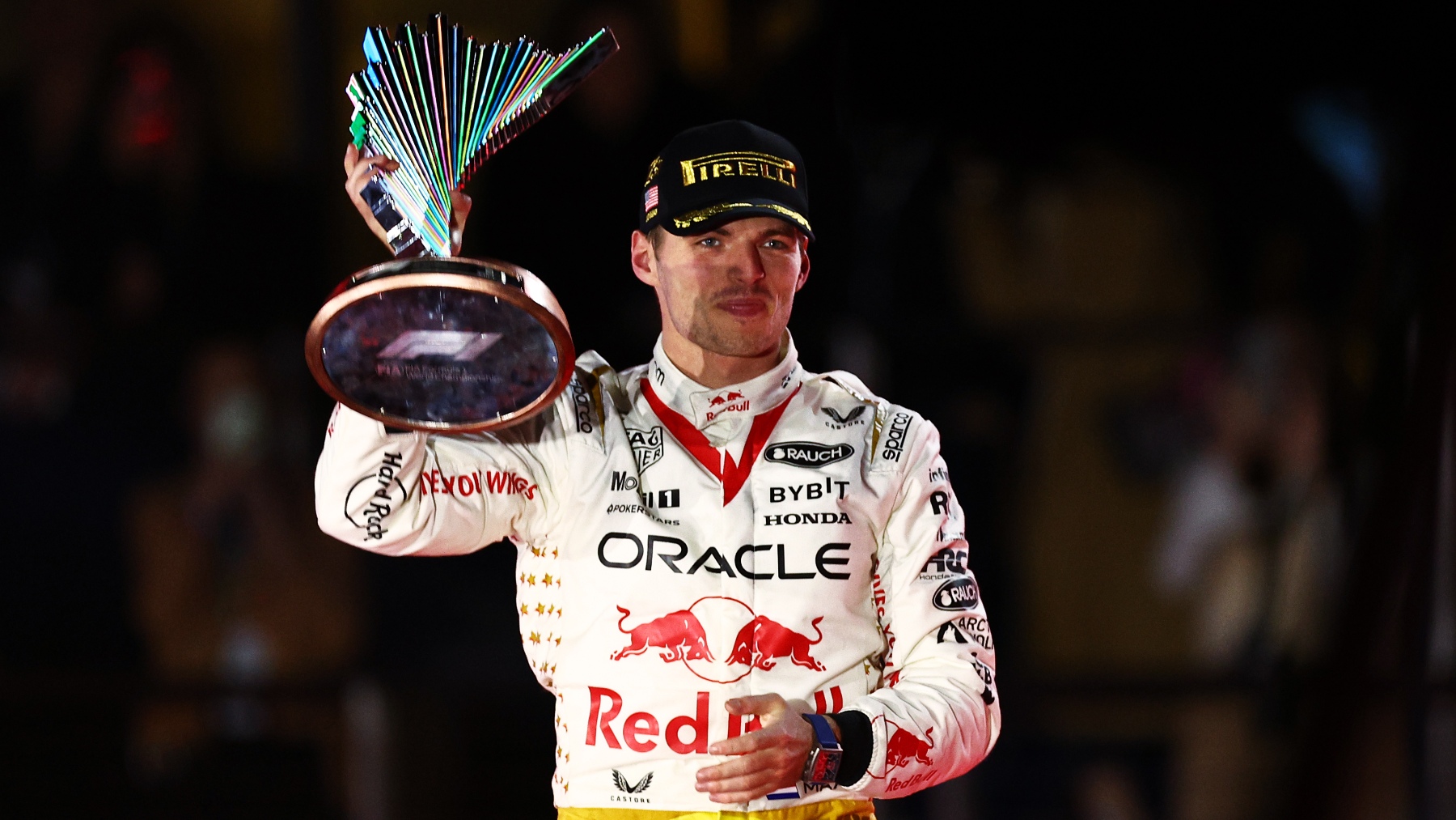 Max Verstappen, ganador del GP de Las Vegas 2023. (Getty)