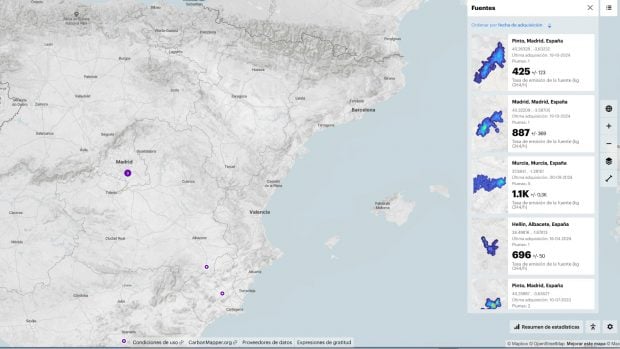 Carbon mapper españa