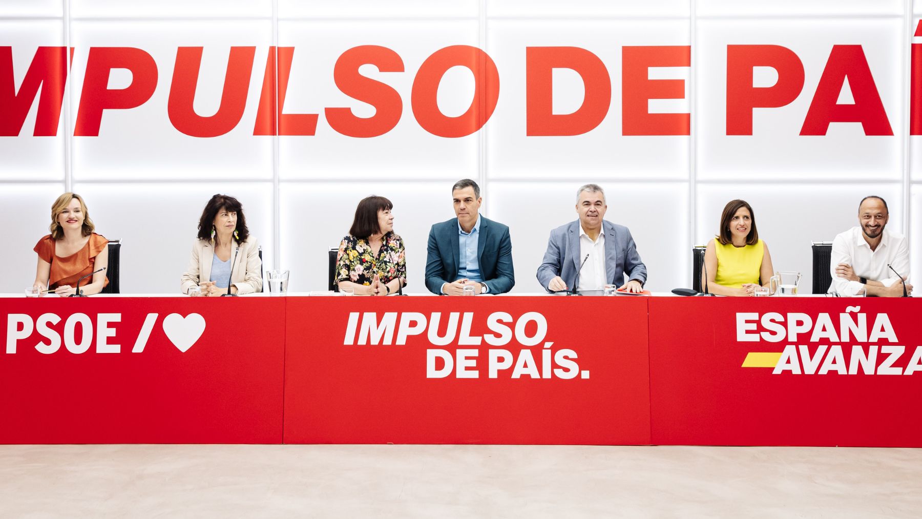 Pedro Sánchez en Reunión de la Ejecutiva Federal del PSOE. (Foto: EP)