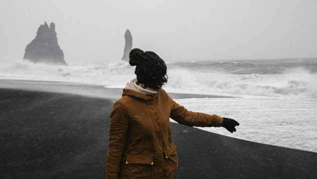 Playa de arena negra, Europa, Turismo, Costero, Oscuro