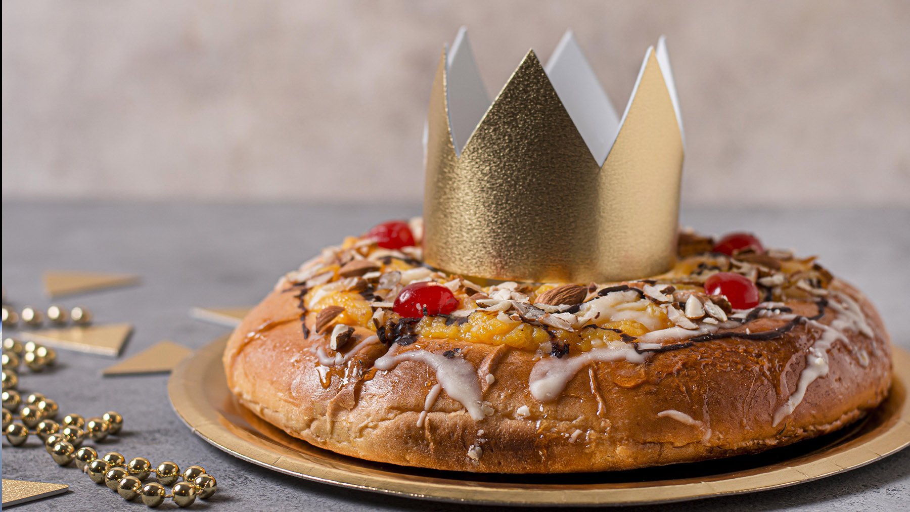 Roscón de reyes. Foto: Freepik.