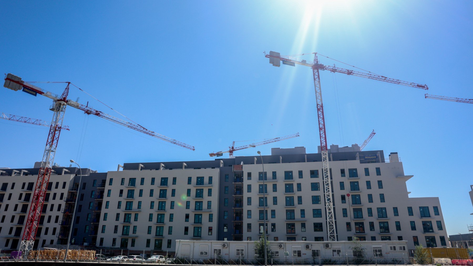 Una vivienda en construcción. (EP)