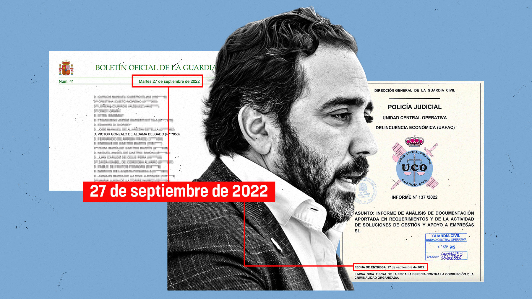 La UCO detectó mordidas de Aldama por los contratos con el Gobierno el ...