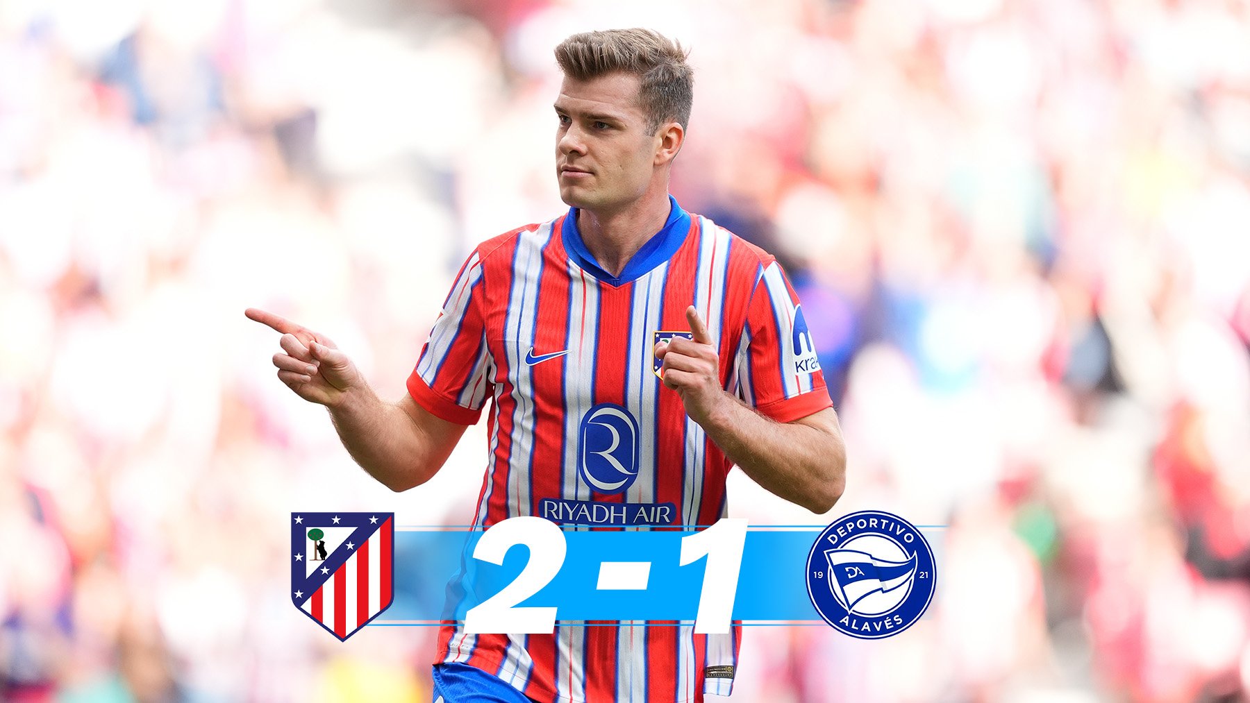 Sorloth salva los muebles al Atlético en el último instante.