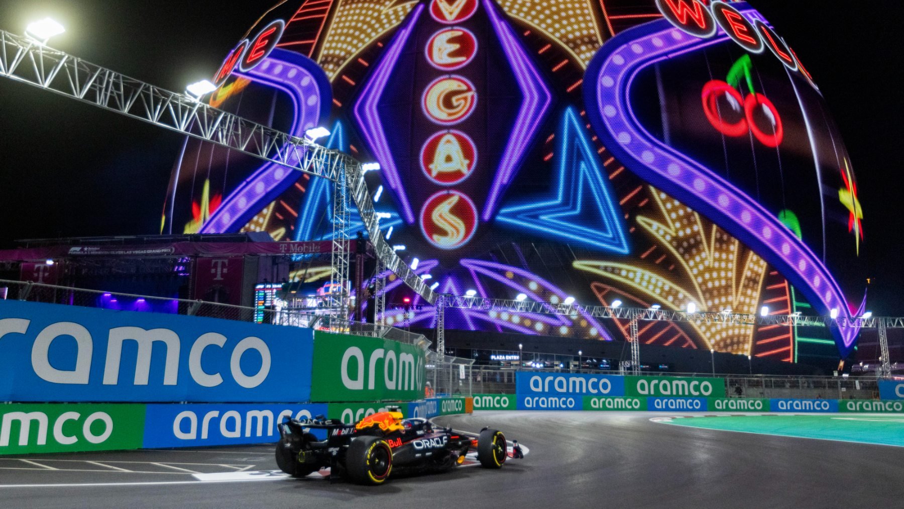 Max Verstappen en el GP de Las Vegas. (EFE)