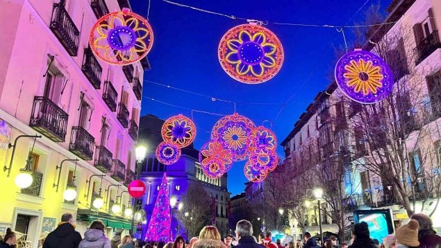 Luces de Navidad en Madrid