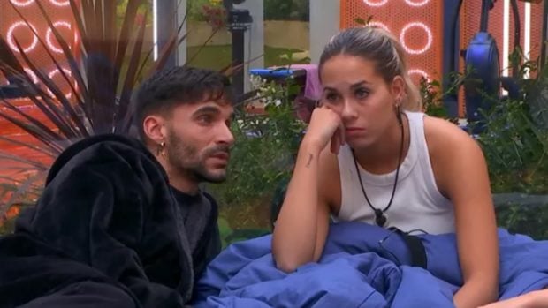 Edi y Violeta en Gran Hermano. (Mediaset)