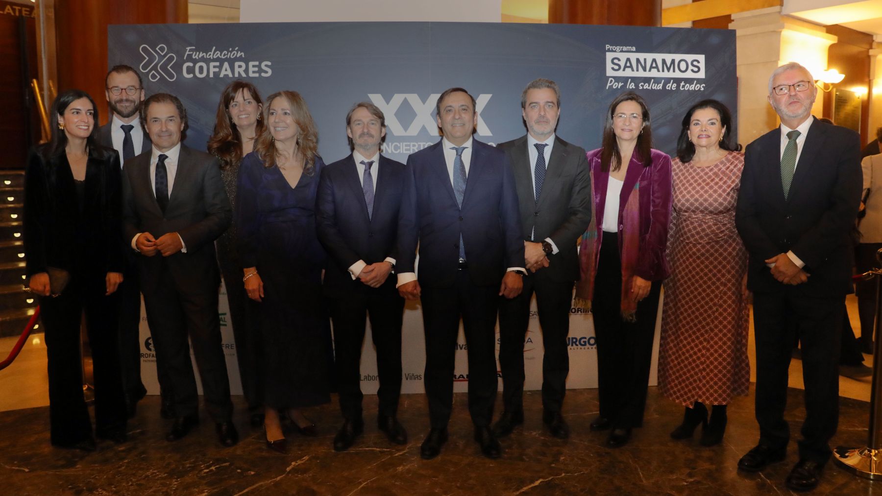 El Teatro Real de Madrid ha sido el escenario del Concierto Benéfico de Navidad de la Fundación Cofares.