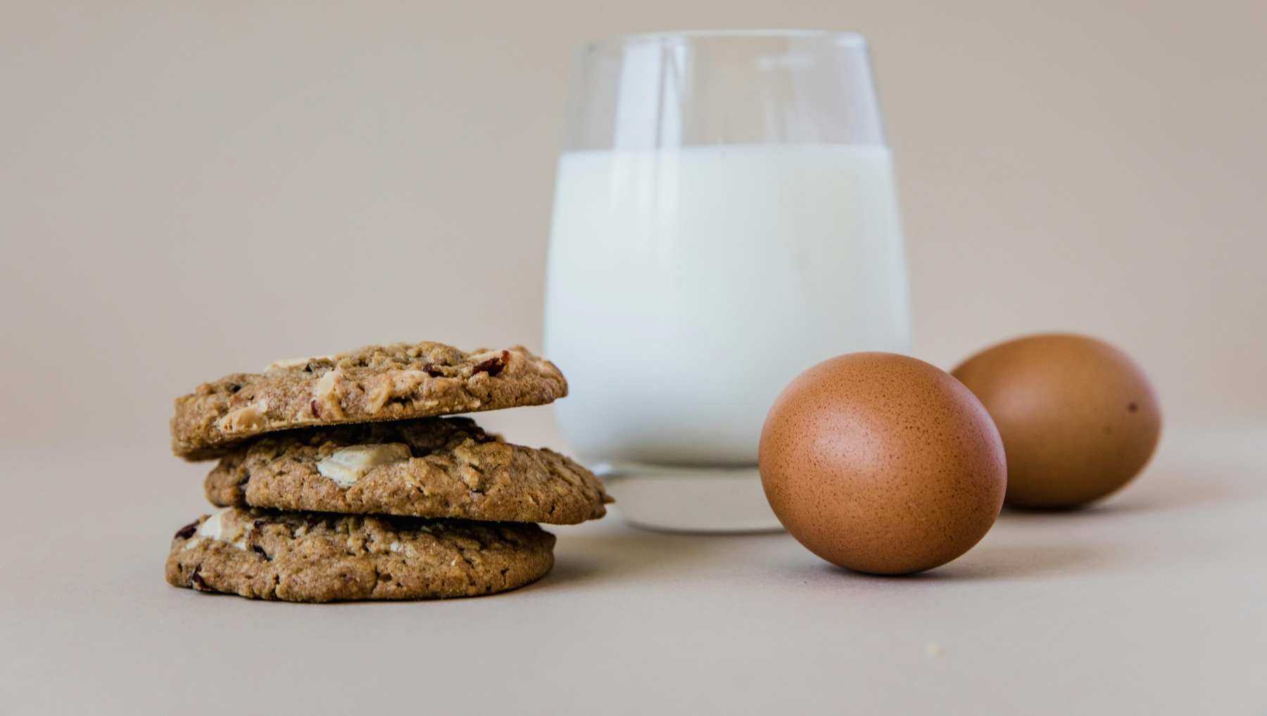 Galletas de avena y plátano.