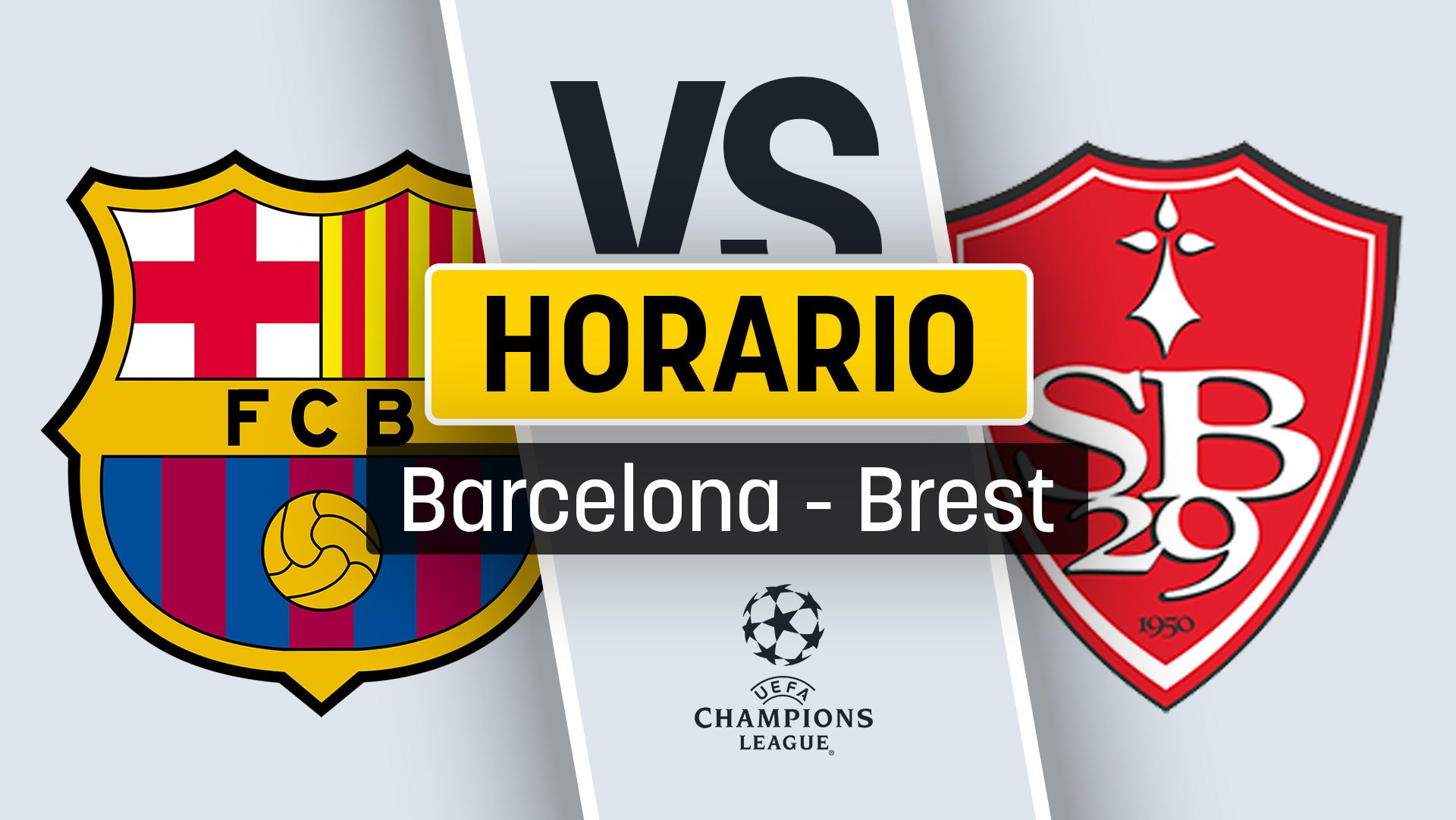 Barcelona – Brest: horario y dónde ver por TV al Barça en el partido de la Champions League.