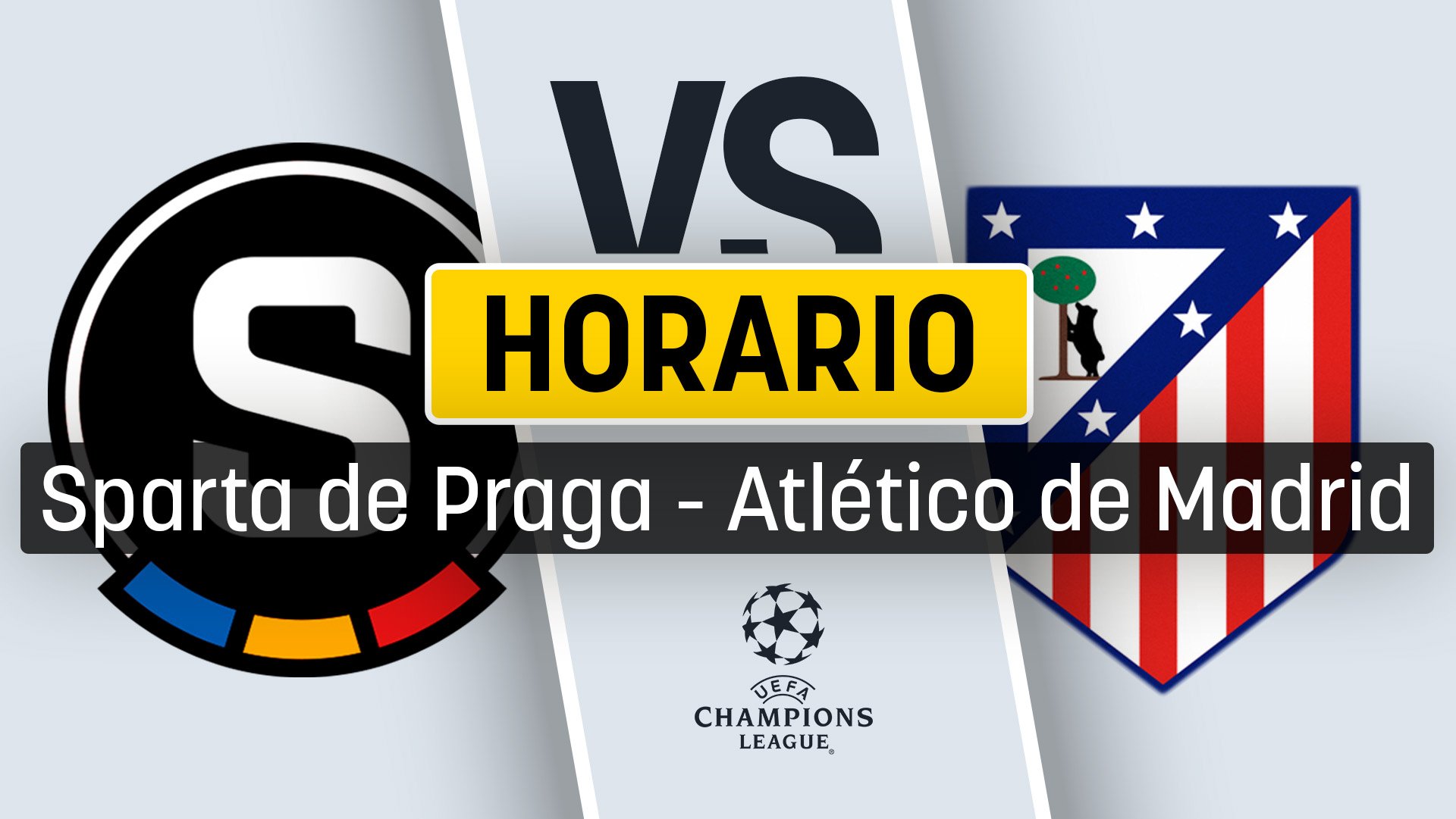 Horario Sparta de Praga – Atlético de Madrid: dónde ver por TV y a qué hora es el partido de Champions League.