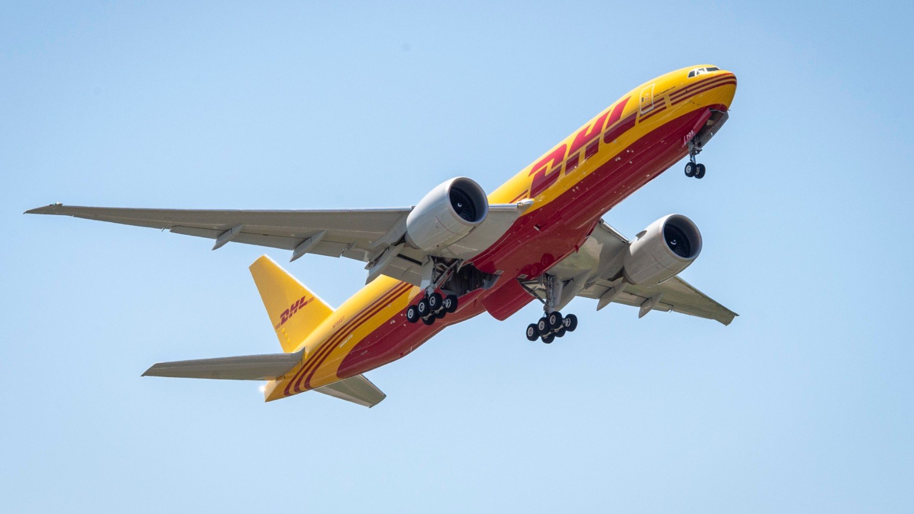 Imagen de un avión de DHL. (Foto: Ep)