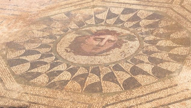 mosaico de medusa, hallazgo arqueológico, arqueología en España, imperio romano en España, hallazgos arqueologicos, medusa en España, national geographic e historia de España.