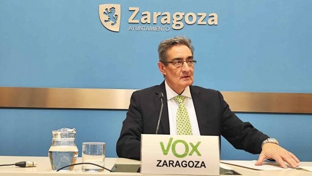 Zaragoza Vox violencia mujer, Julio Calvo