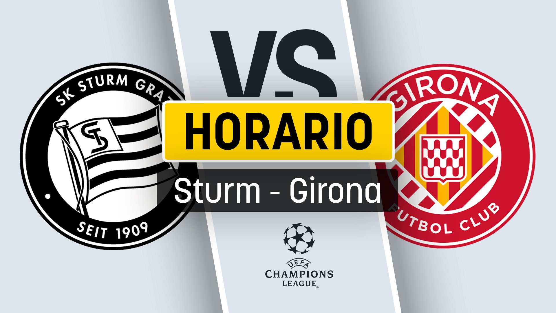 Sturm Graz – Girona: horario y dónde ver por TV online el partido de Champions League.