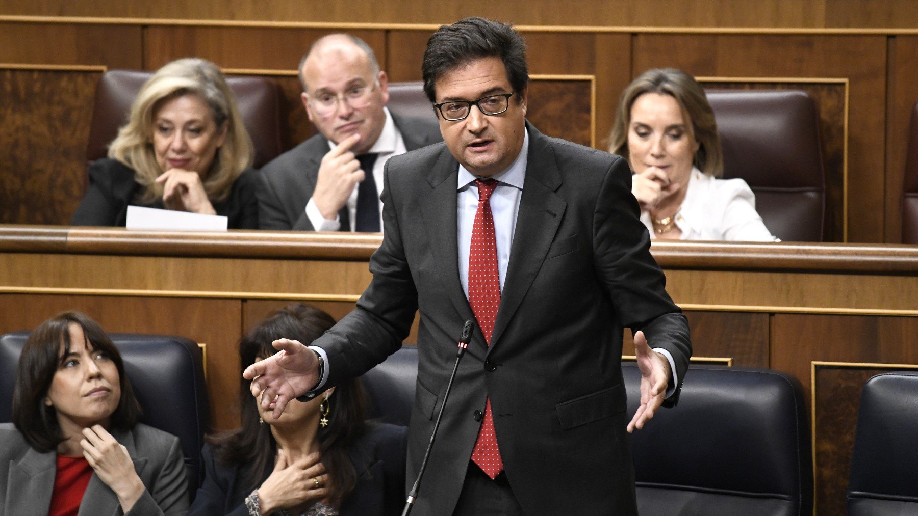 Óscar López en el Congreso. (Foto: EP)