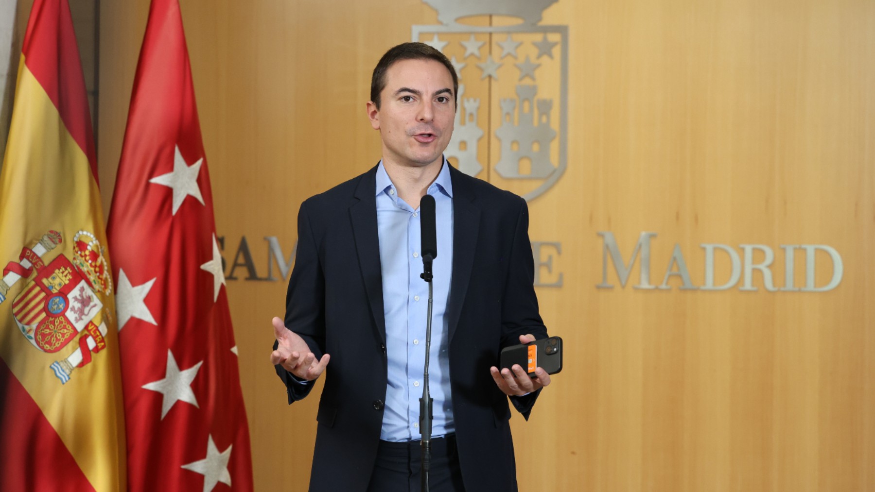 Juan Lobato, diputado de la Asamblea de Madrid. (Foto: Ep)