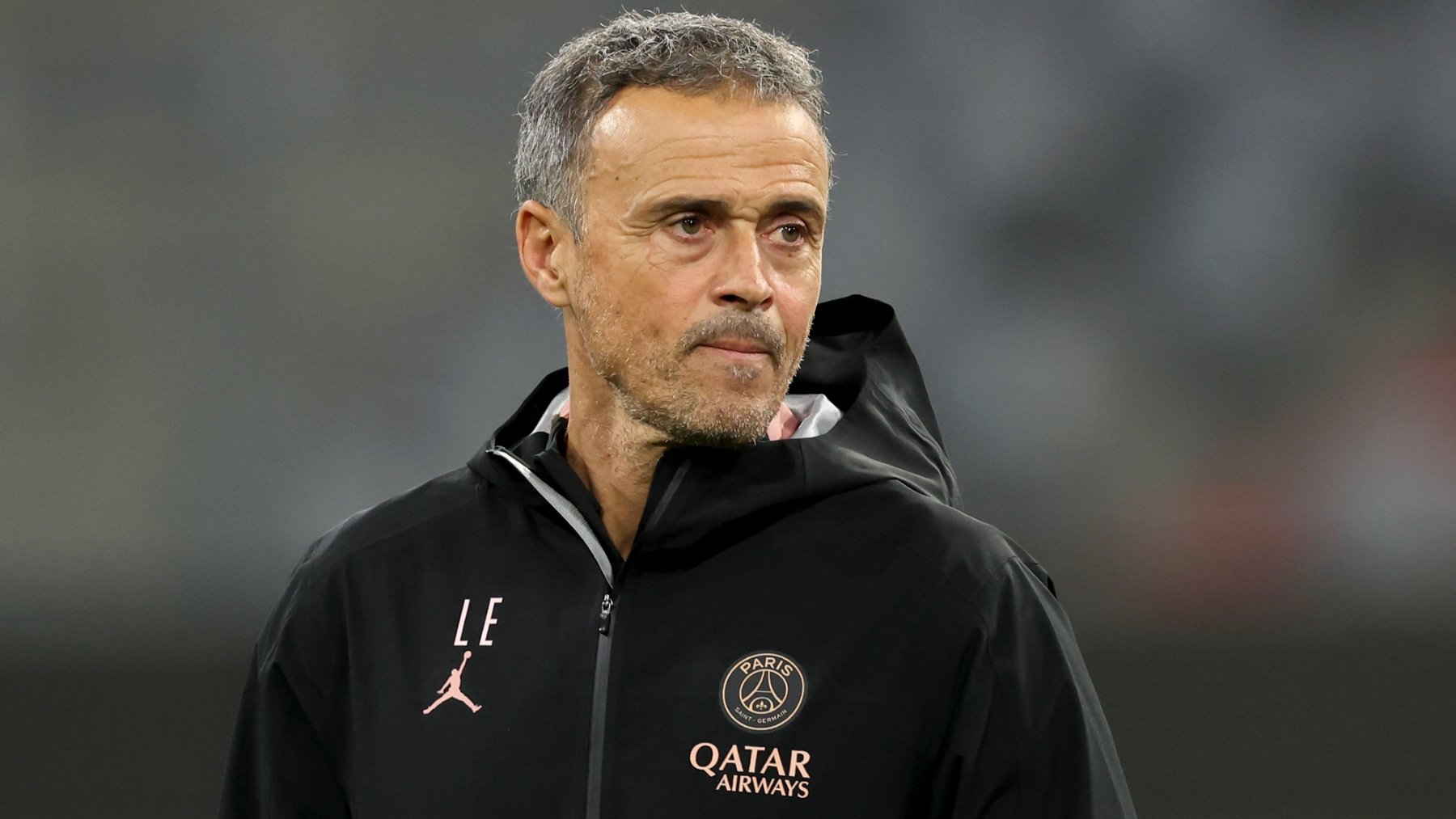 Luis Enrique en el Bayern-PSG. (Getty)