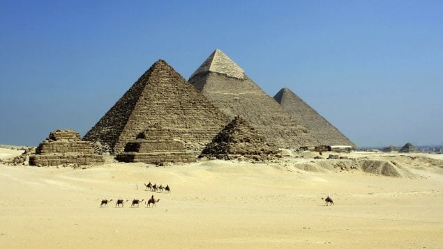 Pirámides, Giza, Egipto, Arqueología,