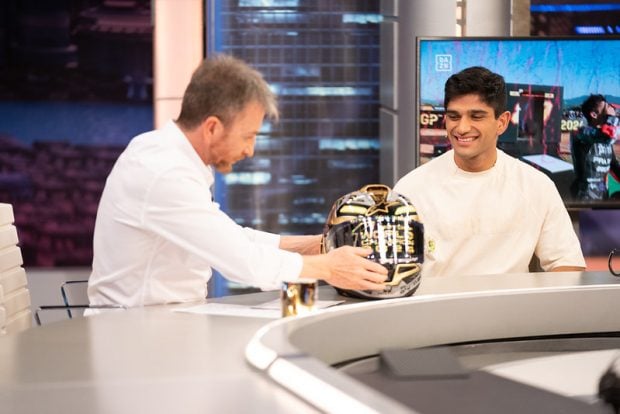 Pablo Motos y Jorge Martín en El Hormiguero (Atresmedia).