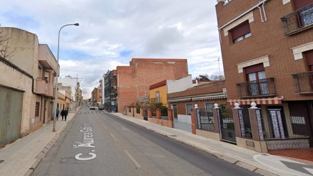 Calle Áurea Galindo, en Linares (Jaén), lugar de los hechos.