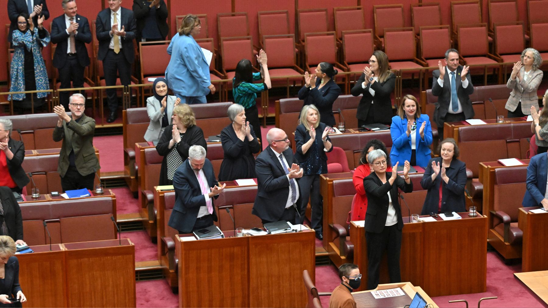 Senadores australianos.